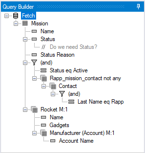 FetchXML Builder – Features – JonasR.app