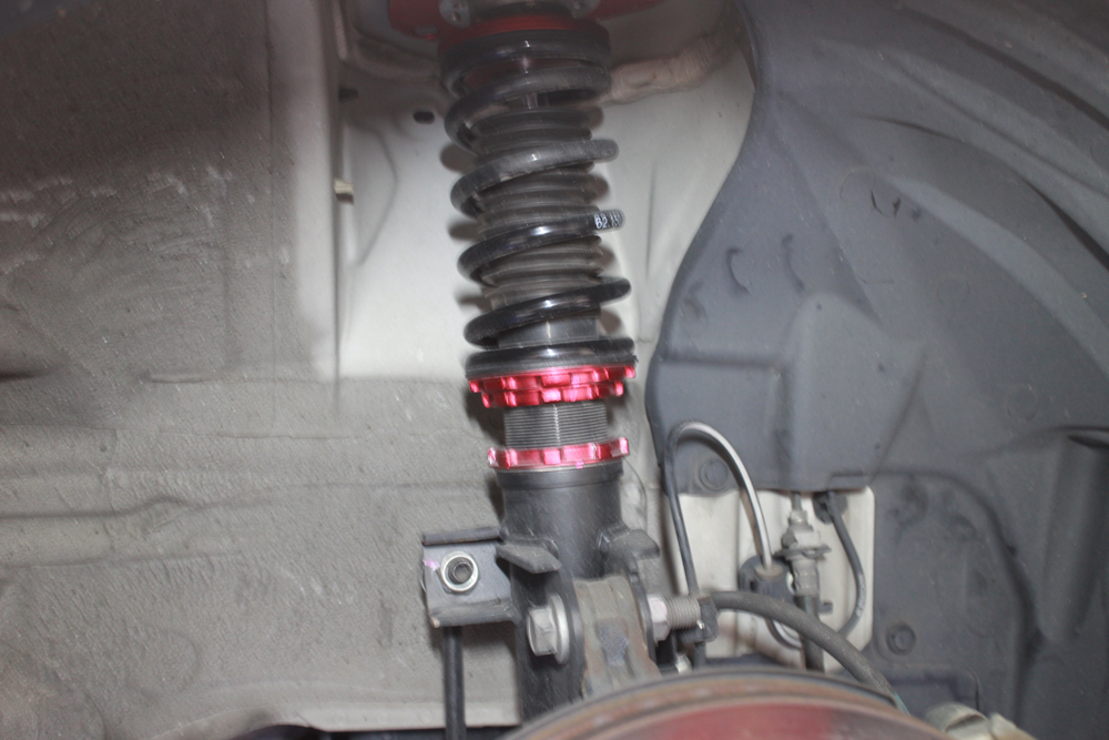 86にブリッツのミラクルキャンバーキットの取付と1G締め付け直しと四輪