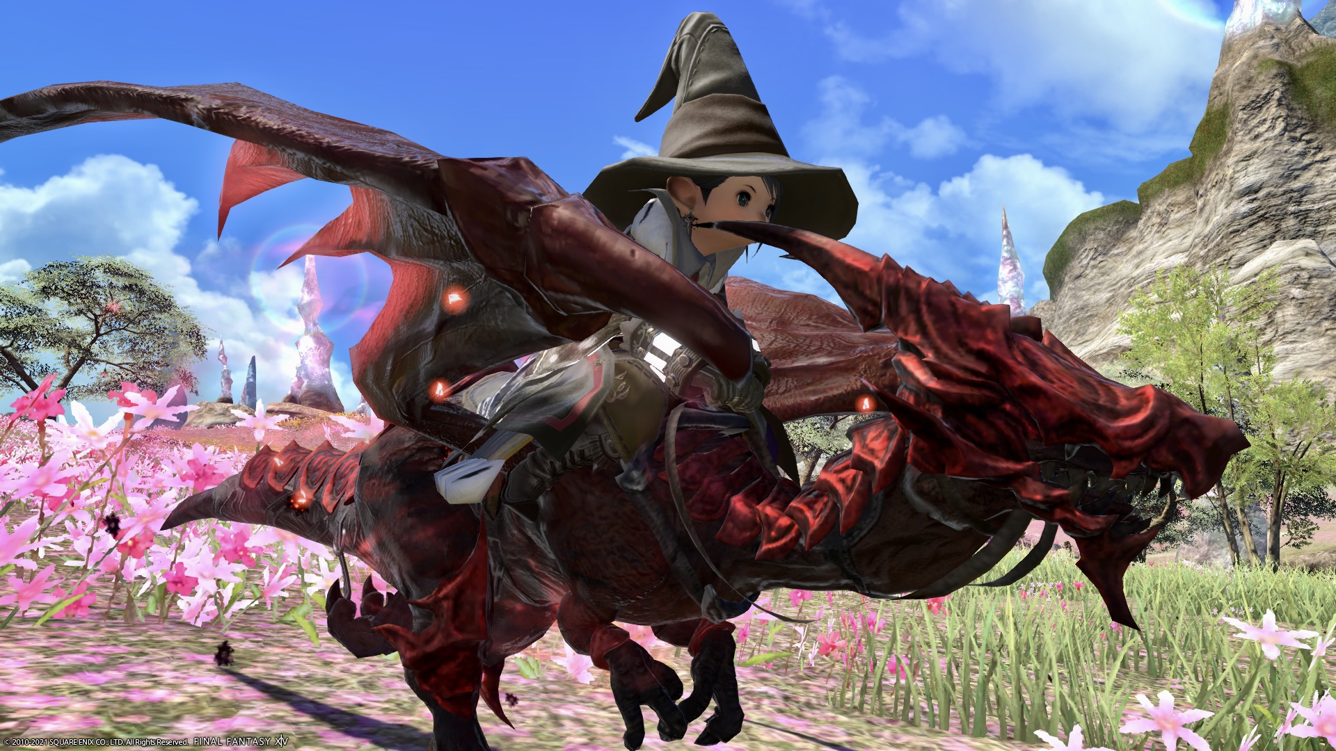 極ルビーウェポン破壊作戦・ネロさんのような真っ赤なドラゴンマウント