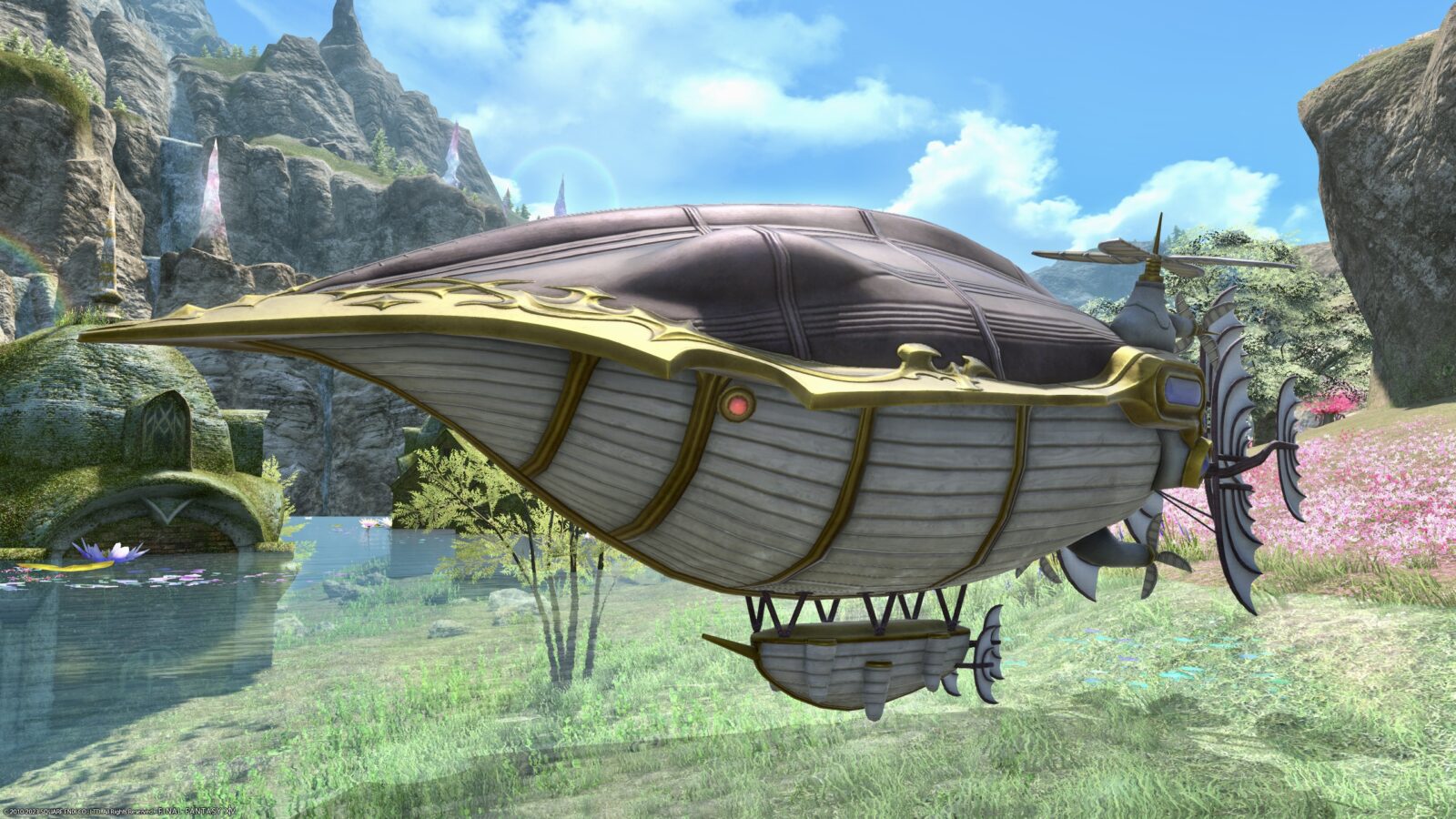FF6 Setzer Airship/Gold Saucer 4-Person Mount “Blackjack