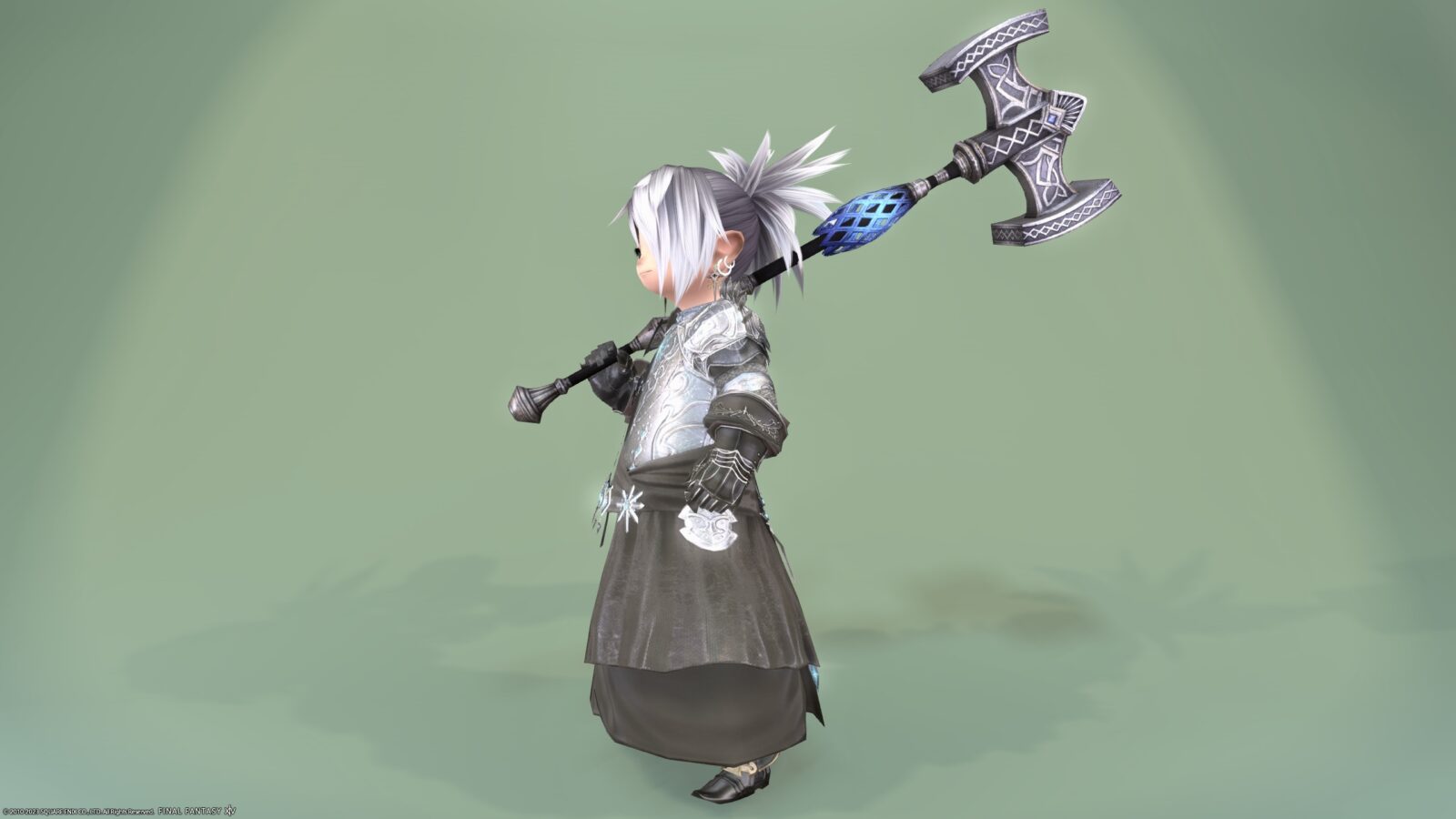 Slightly smaller Gaia's Hammer / Warrior Weapon “Black