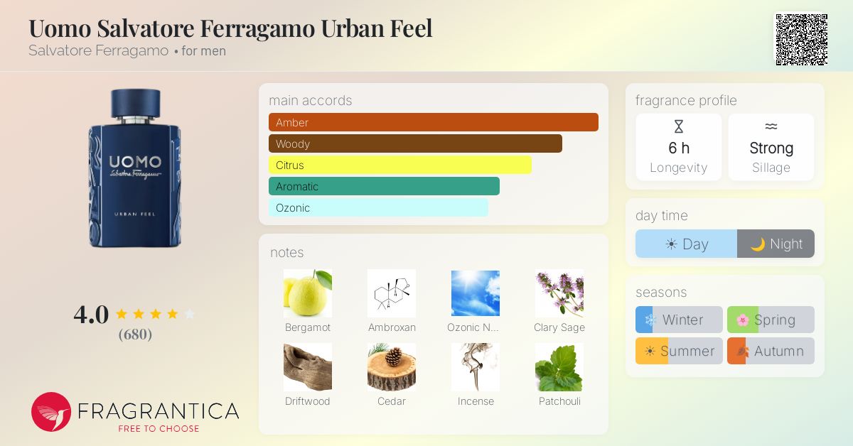 Uomo Salvatore Ferragamo Urban Feel Salvatore Ferragamo cologne
