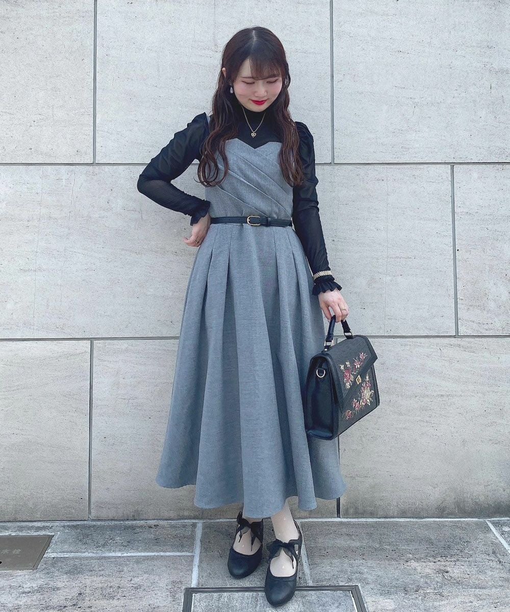 □カシュクールタックキャミワンピース/an3 Limited [51DE02f002] | F