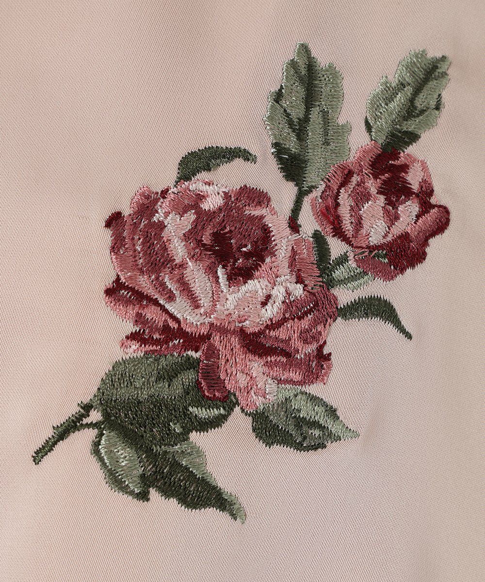 バックローズ刺繍サテンブルゾン/F i.n.t [55AD02j003] | F i.n.t公式