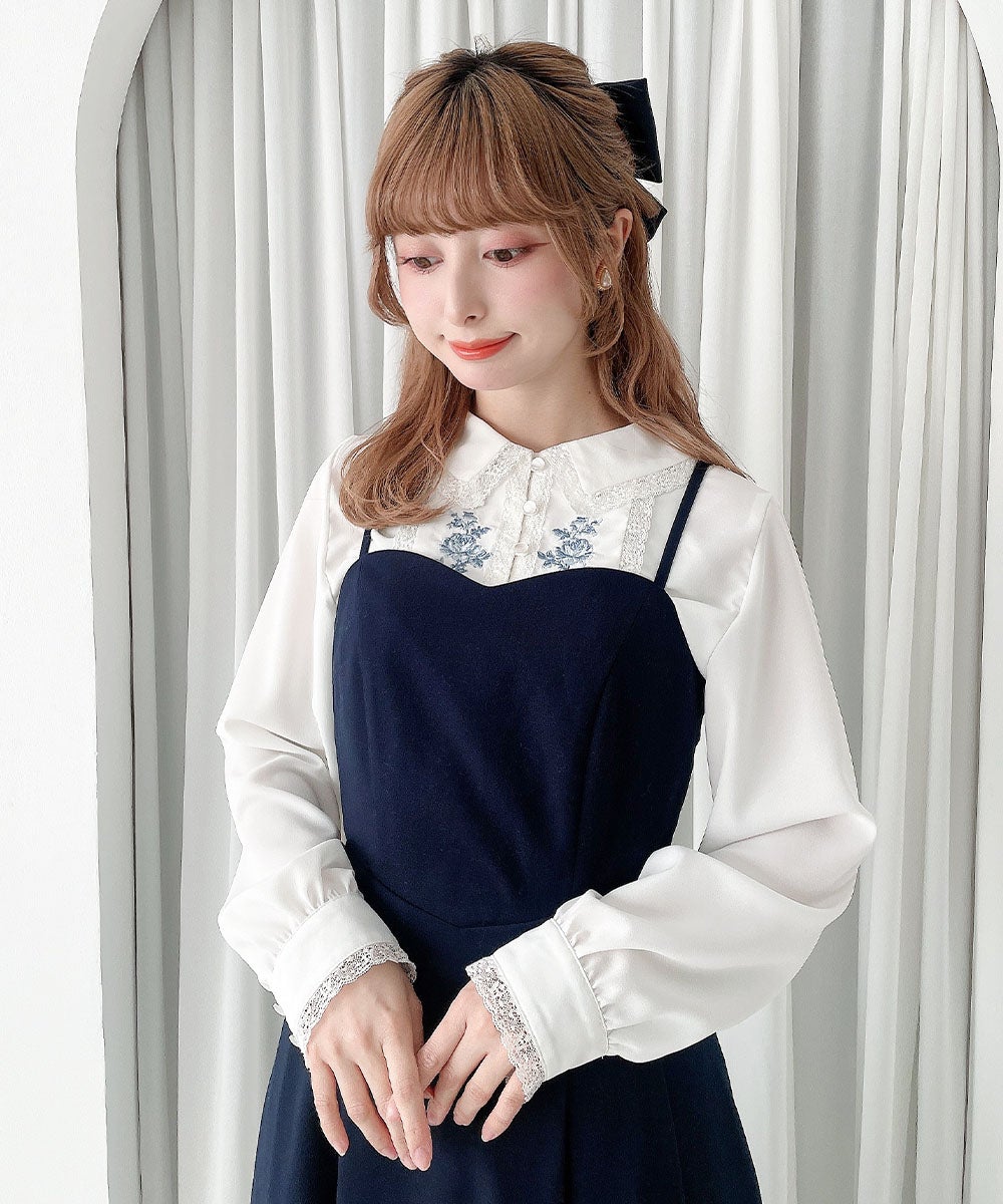 バックカッティングキャミワンピース/an another angelus [57BE03f006