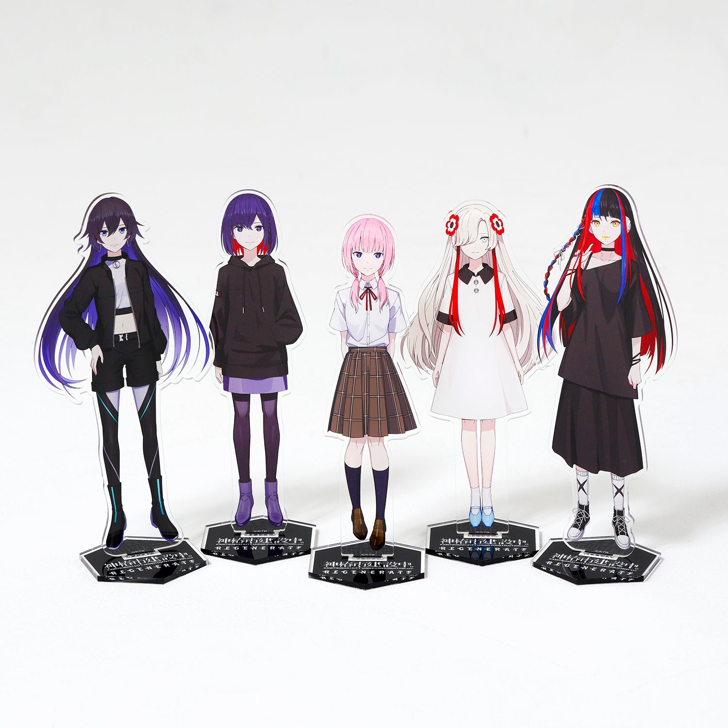 神椿市建設中。】アクリルスタンド 夜河 世界／REGENERATE＆OFFICIAL