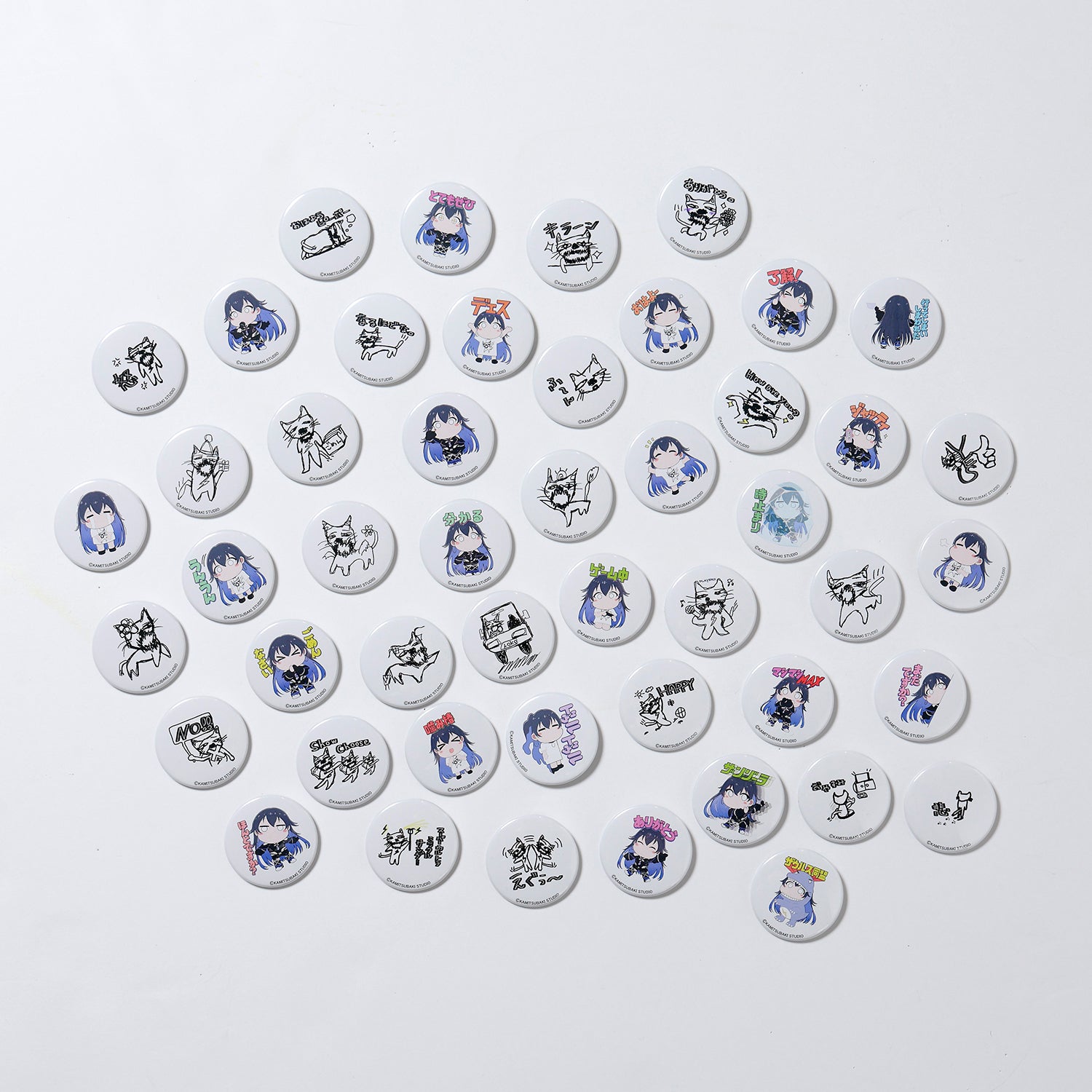 幸祜】ランダム缶バッジ全48種（幸祜＋ネ祜LINEスタンプ）／3rd ONE