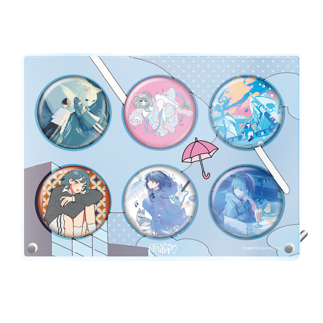 雨宿り】「濡れたままの傘で」メモリアルディズプレイアクリルスタンド