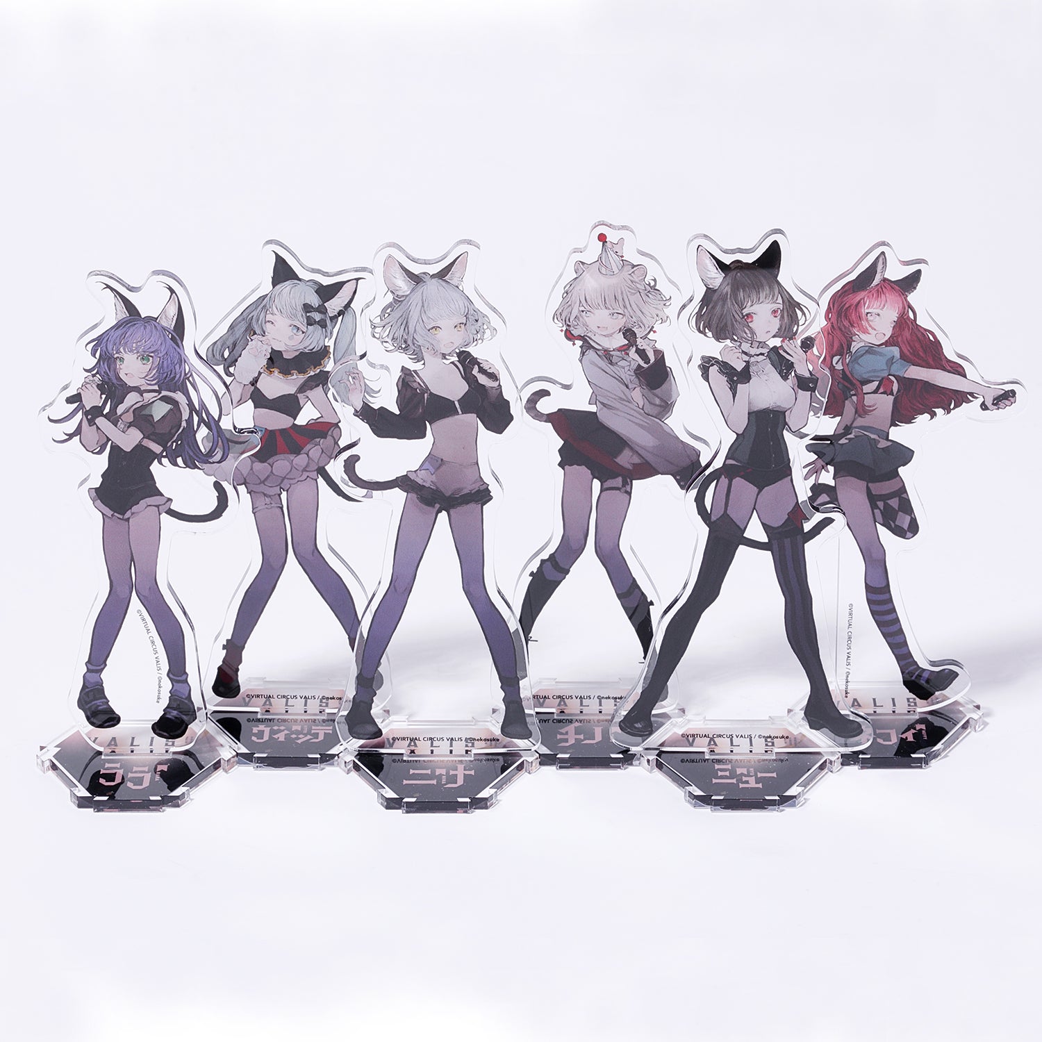 VALIS】6連結アクリルスタンド／2nd ONE-MAN LIVE「転生デパーチャー