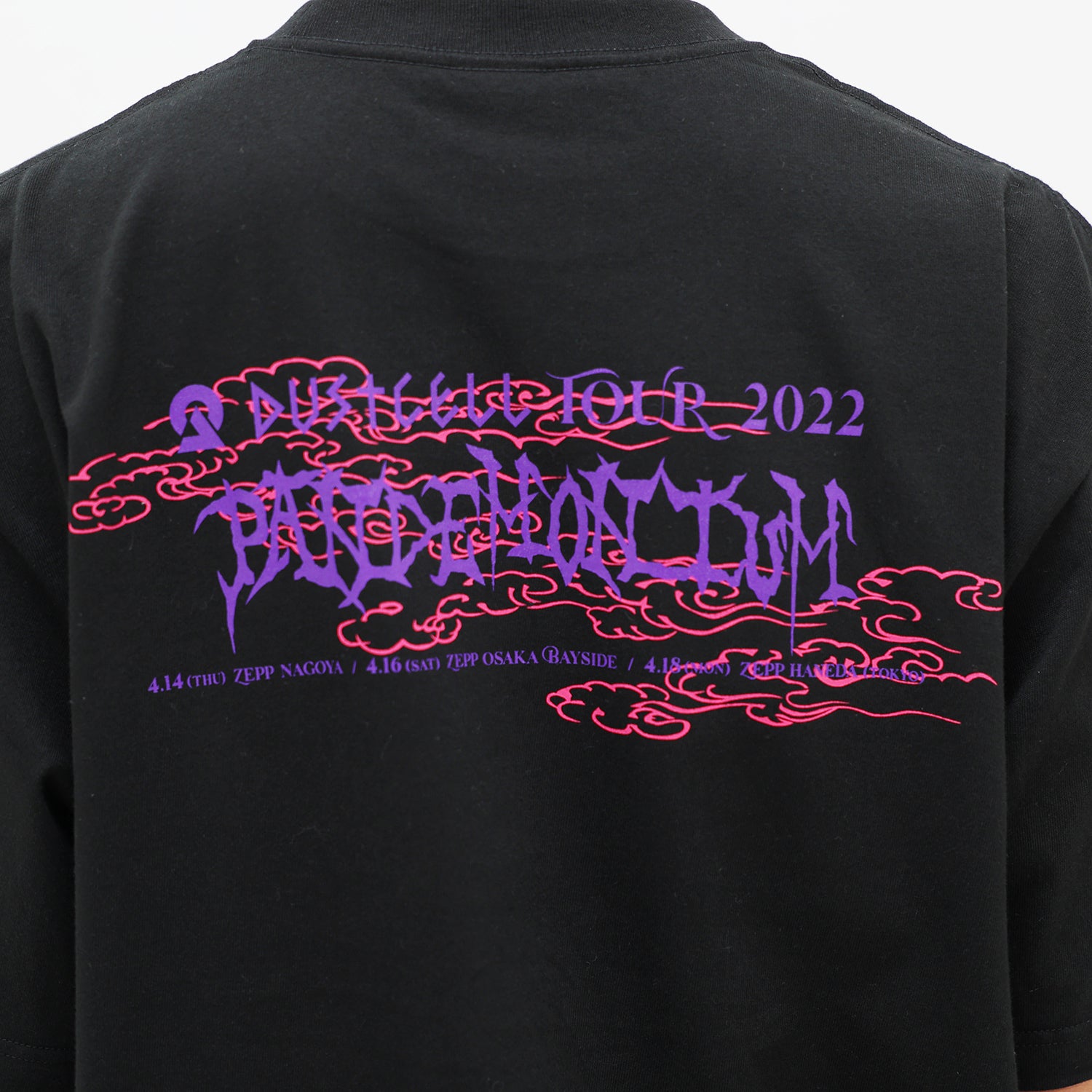 DUSTCELL】「百鬼夜行」ビッグシルエットTシャツ／BLACK／DUSTCELL