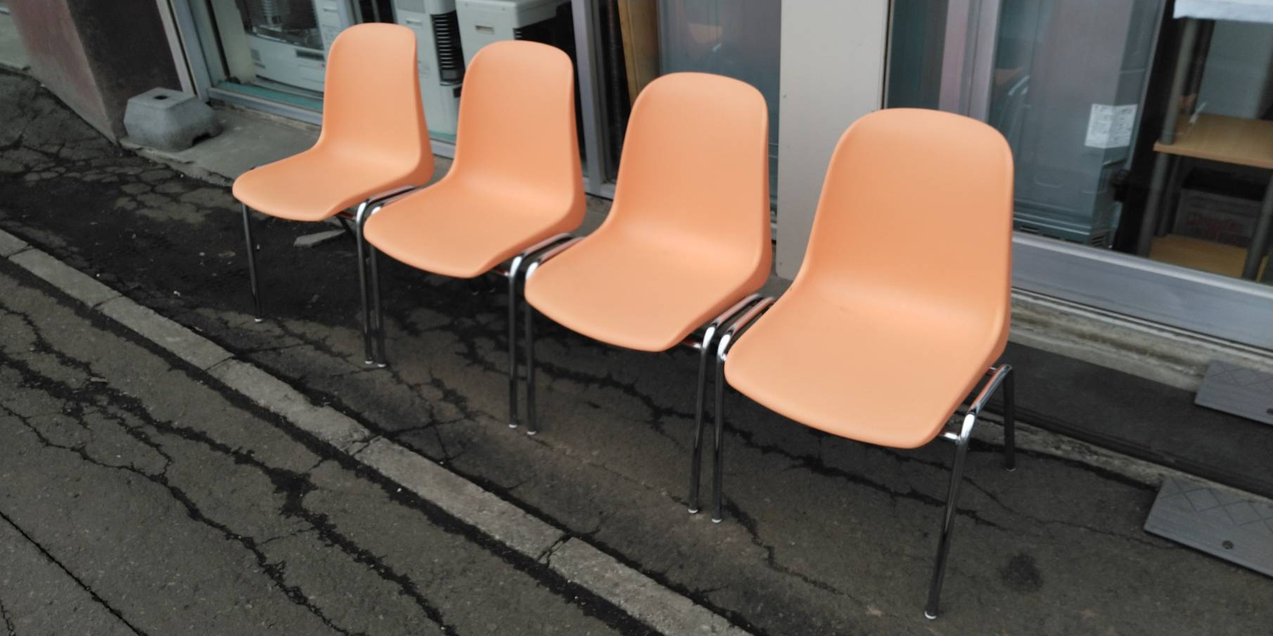 イタリア製 MOD ELENA スタッキングチェア - 豊平区のリサイクル