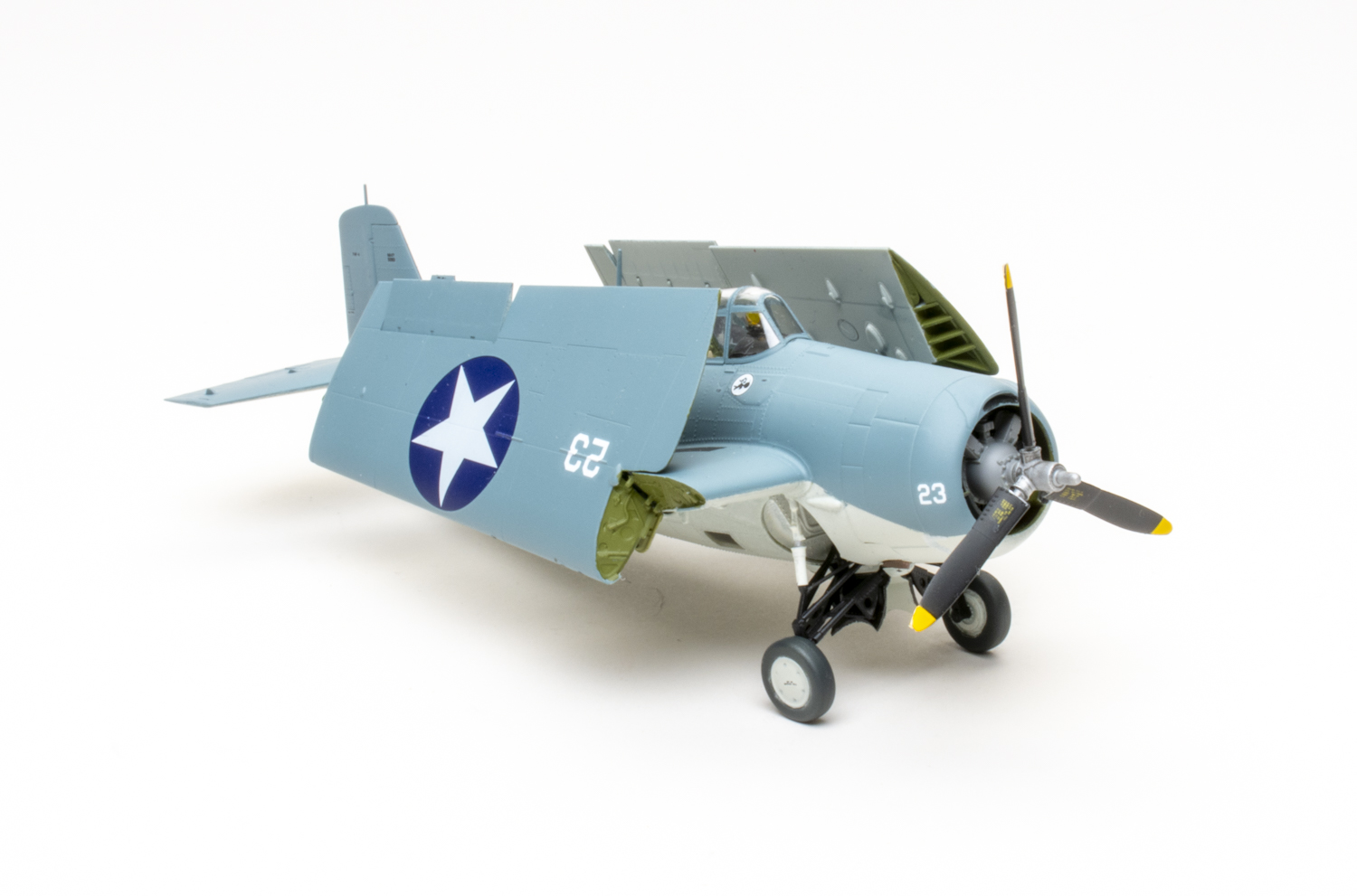 Academy 1/48 scale USN F4F-4 Wildcat “Battle of Midway” plastic