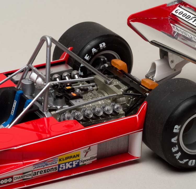 Hasegawa 1/20 scale Ferrari 312T2 1976 Monaco GP | Finescale