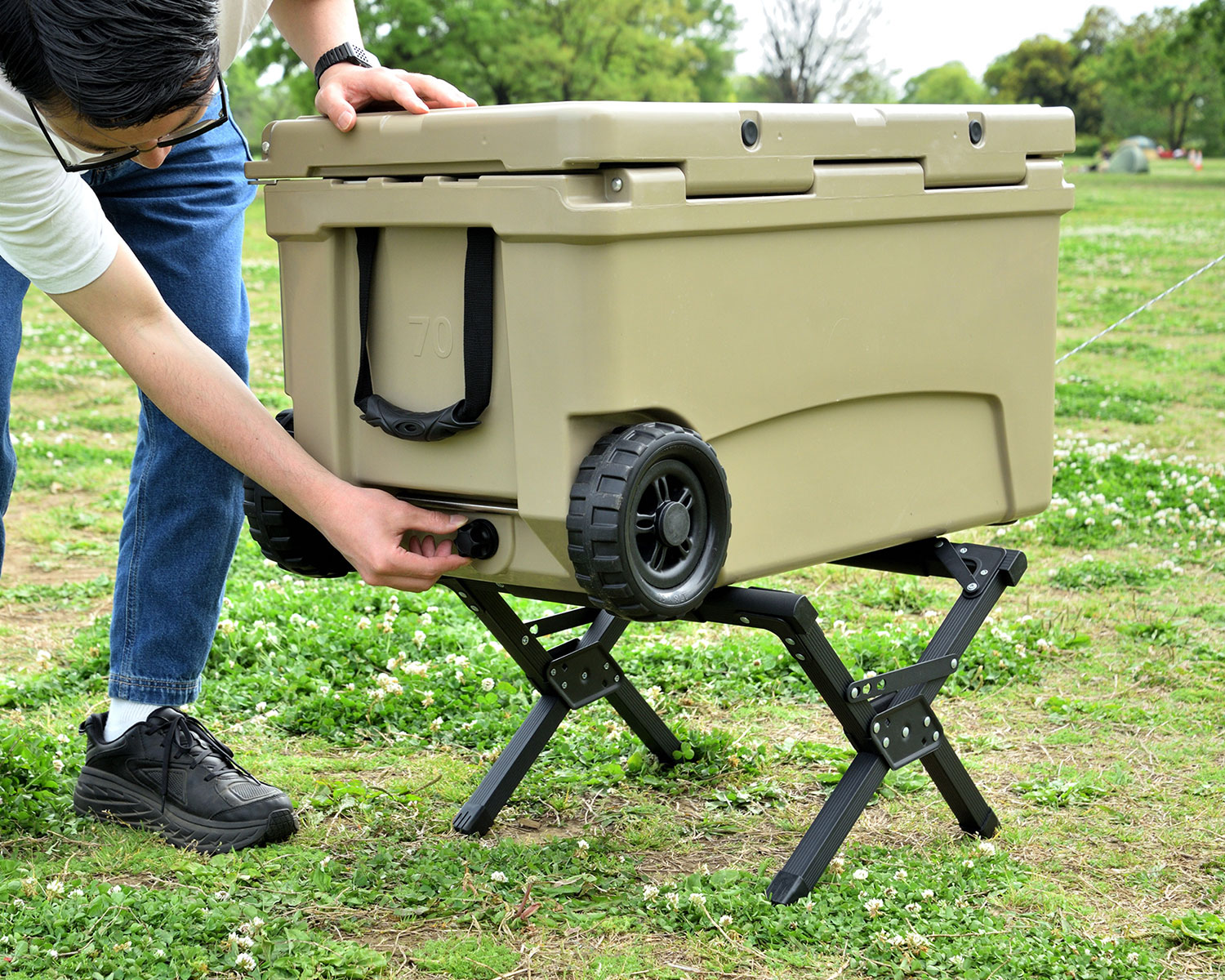 FIELDOOR（フィールドア） | アルミクーラースタンド