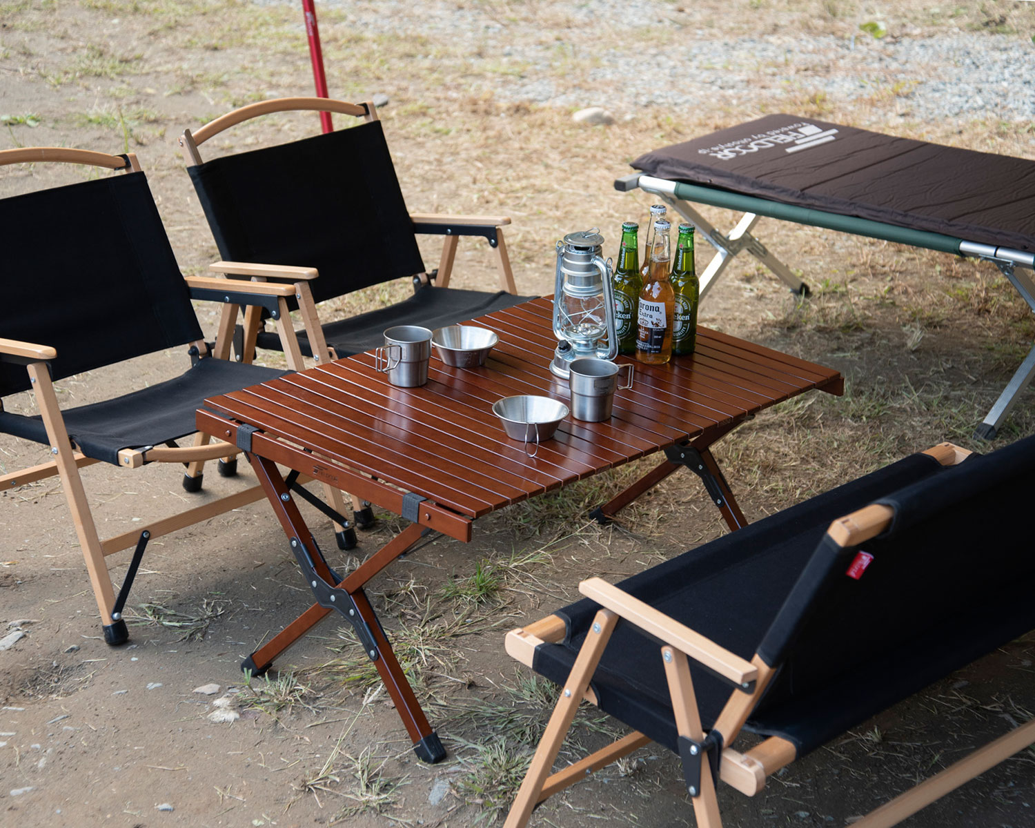 FIELDOOR（フィールドア） | ウッドロールトップテーブル