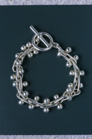 Silver Beaded Bracelet / シルバーブレスレット メキシコ – FIFTH