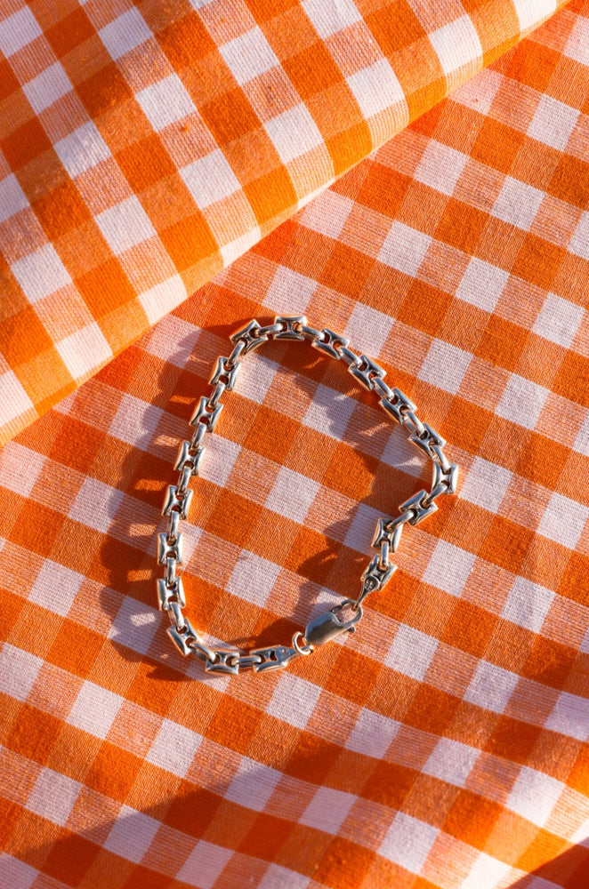 Fifth Silver Bracelet PU1991 / シルバーチェーンブレスレット