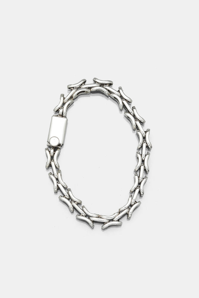Silver Bracelet CCC-3 / シルバー チェーンブレスレット メキシコ