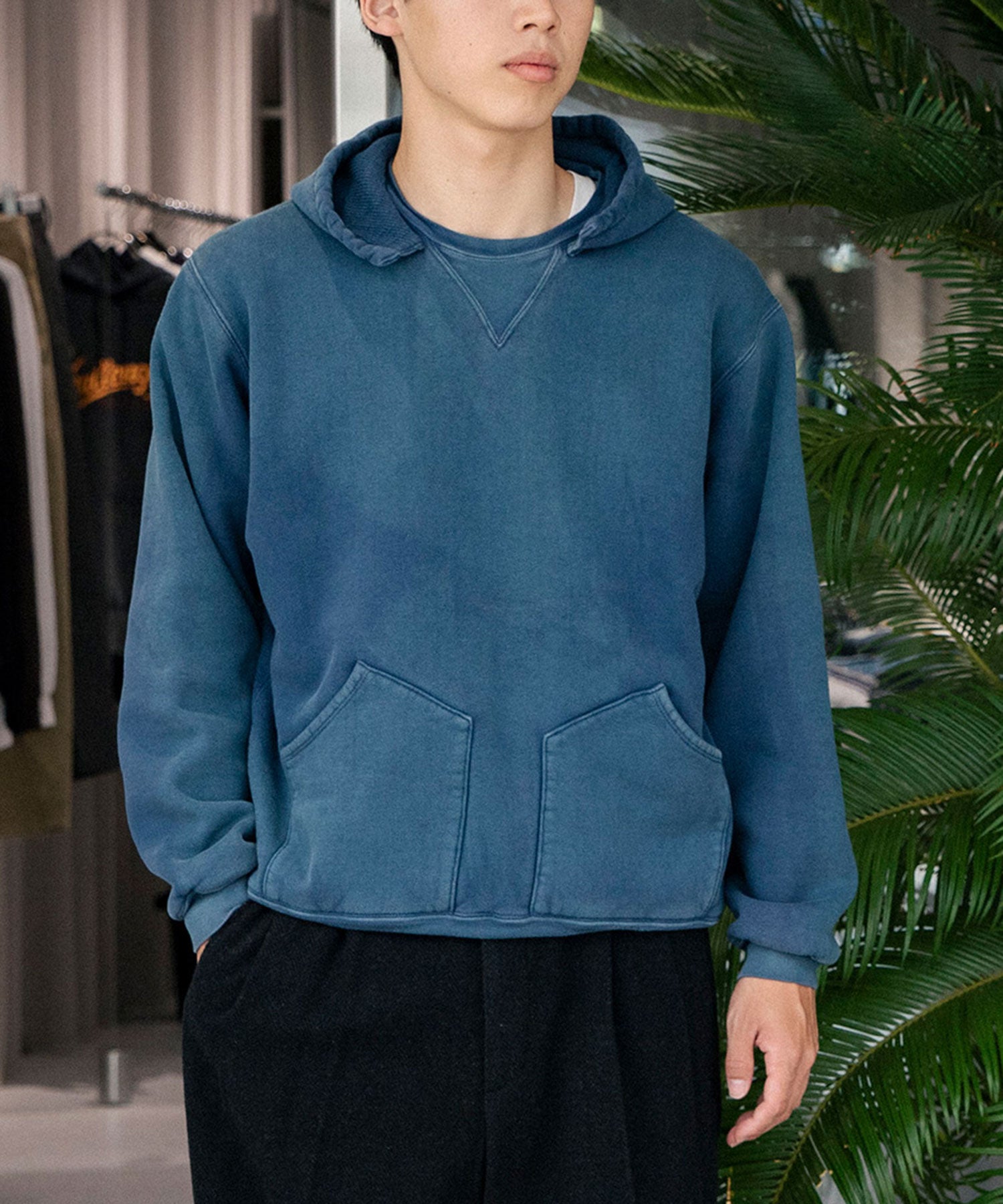 Vintage Attached Hood Sweat Parka - A.PRESSE (アプレッセ) - tops