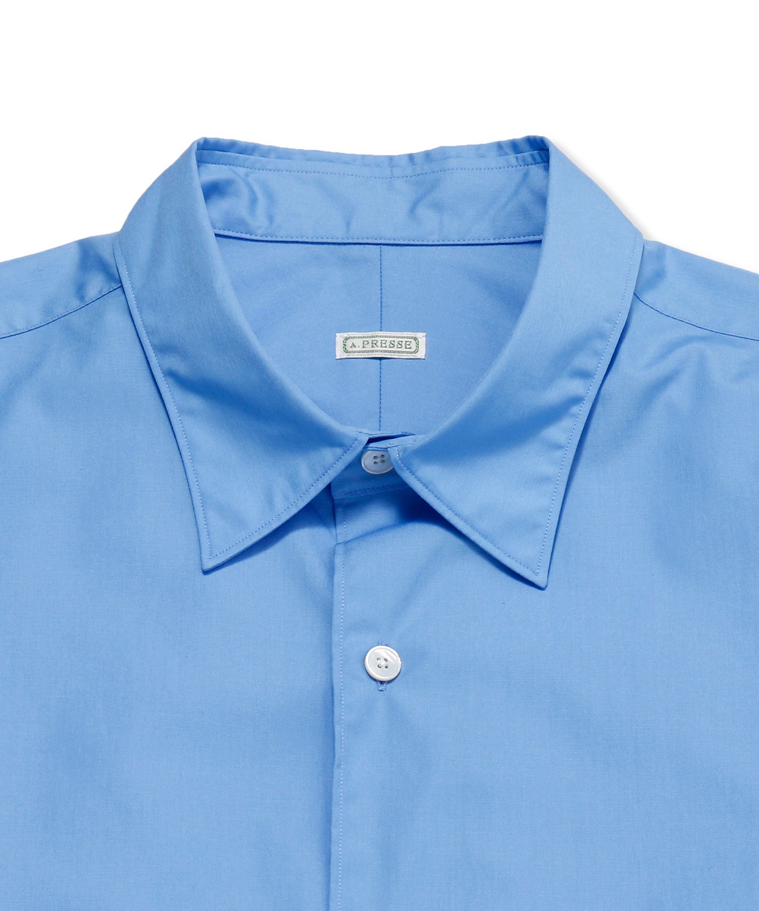 Regular Collar Shirt - A.PRESSE (アプレッセ) - tops (トップス