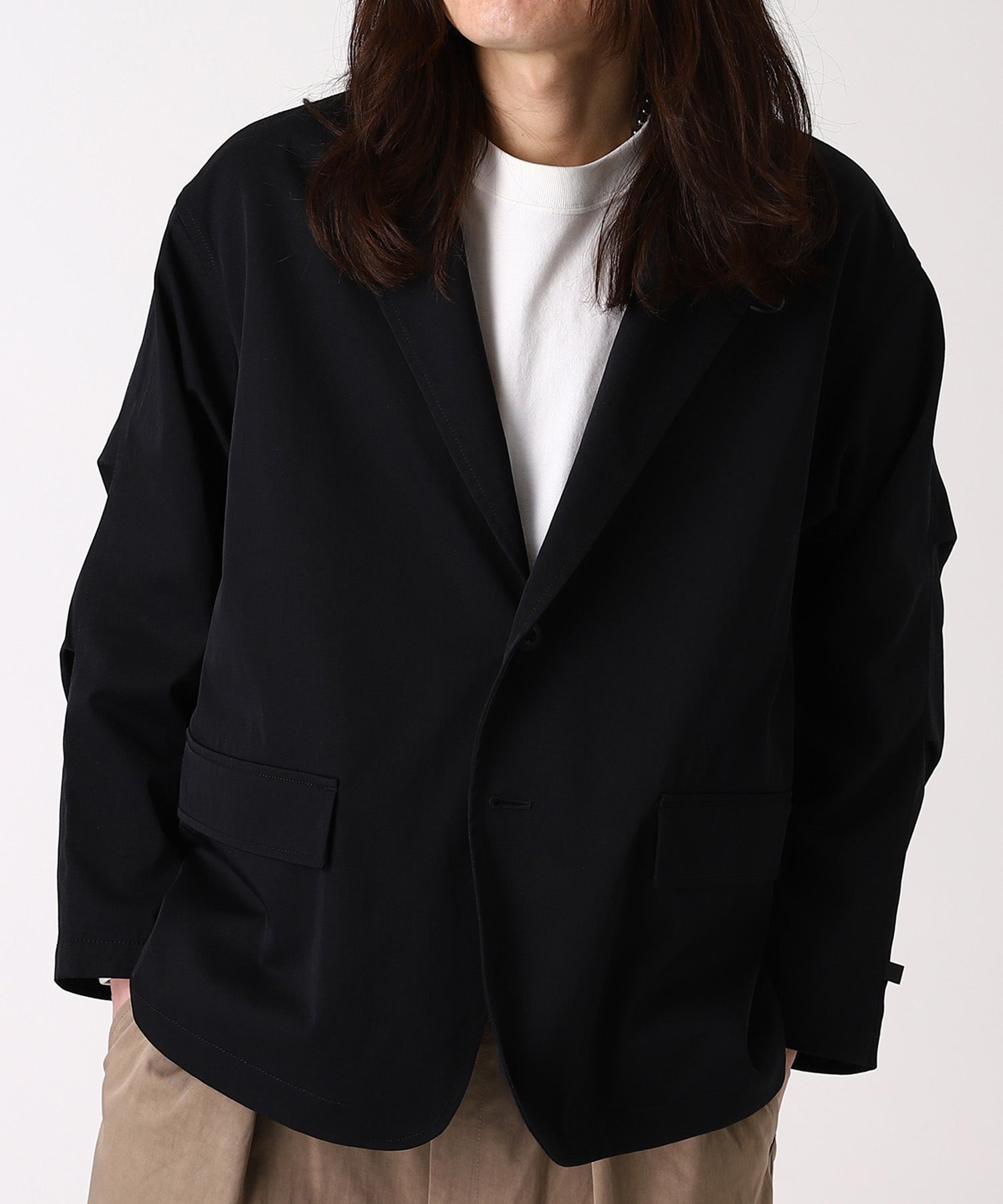 TECH LOOSE 2B JACKET TWILL - DAIWA PIER39 (ダイワピア39) - outer