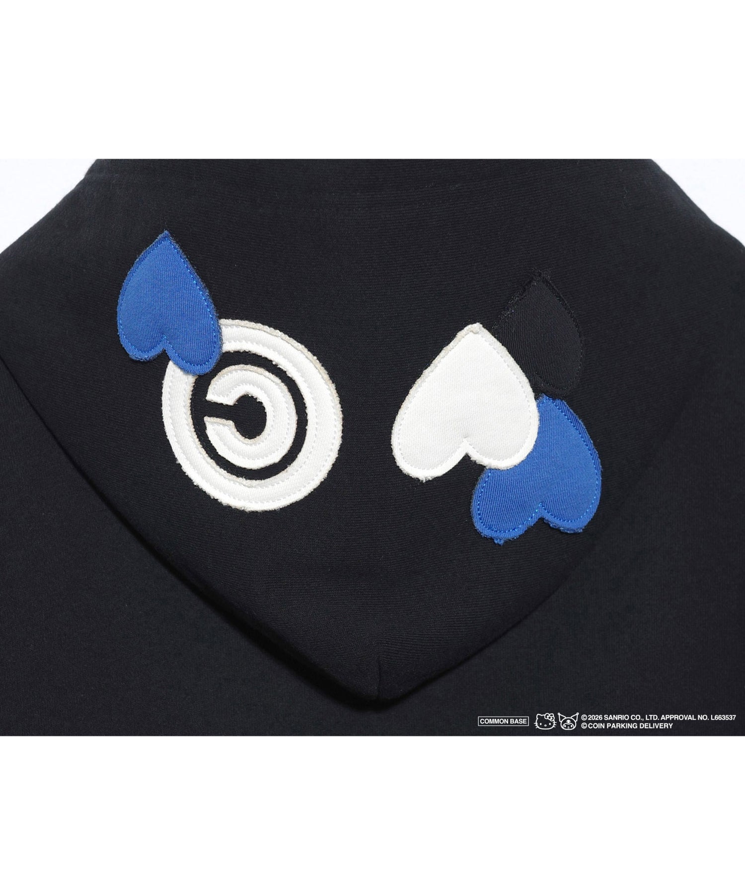 ZIP SWEAT HOODIE - COIN PARKING DELIVERY (コインパーキング