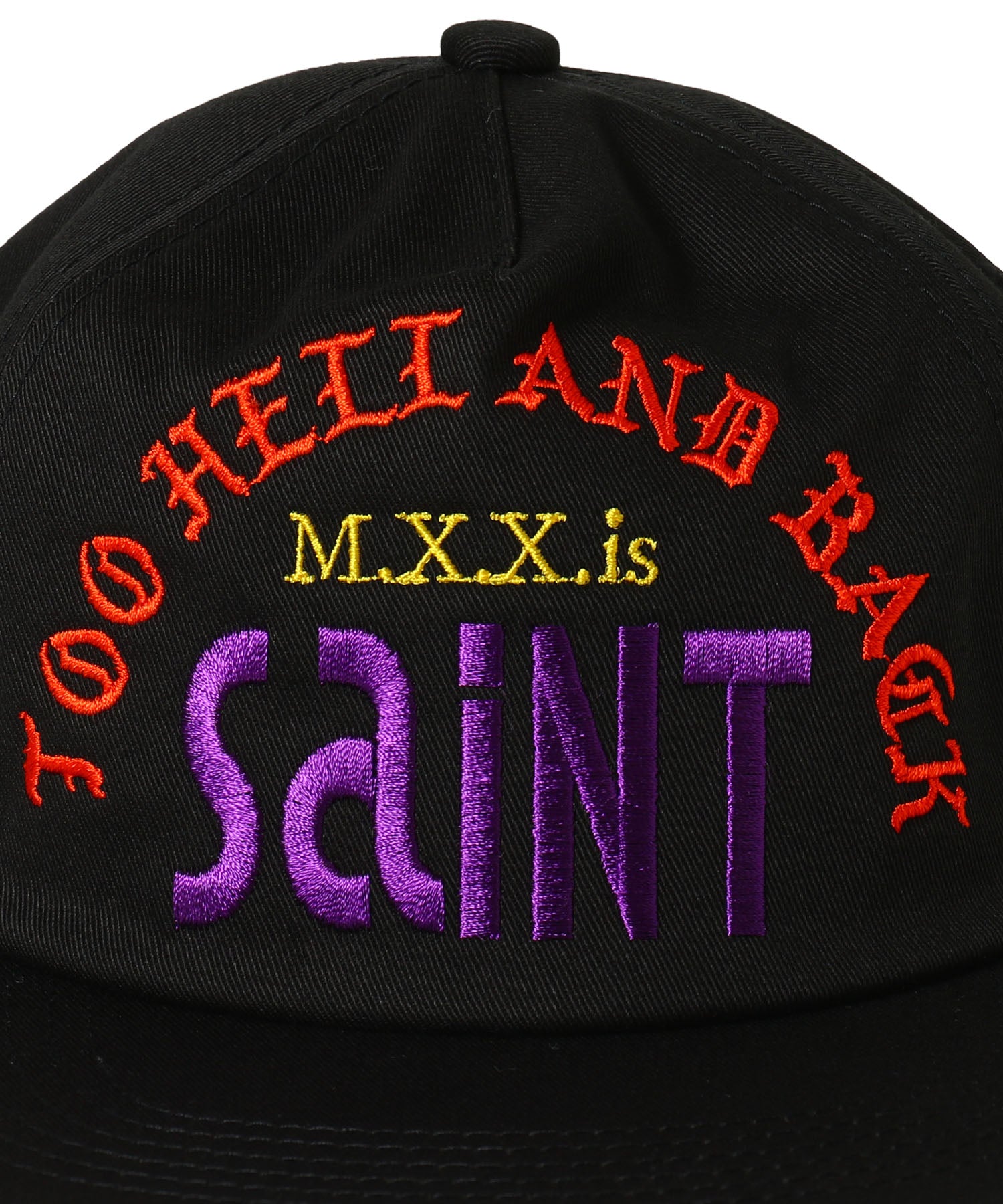 CAP / SINNER SHINE / BLACK - SAINT MXXXXXX (セントマイケル) - cap