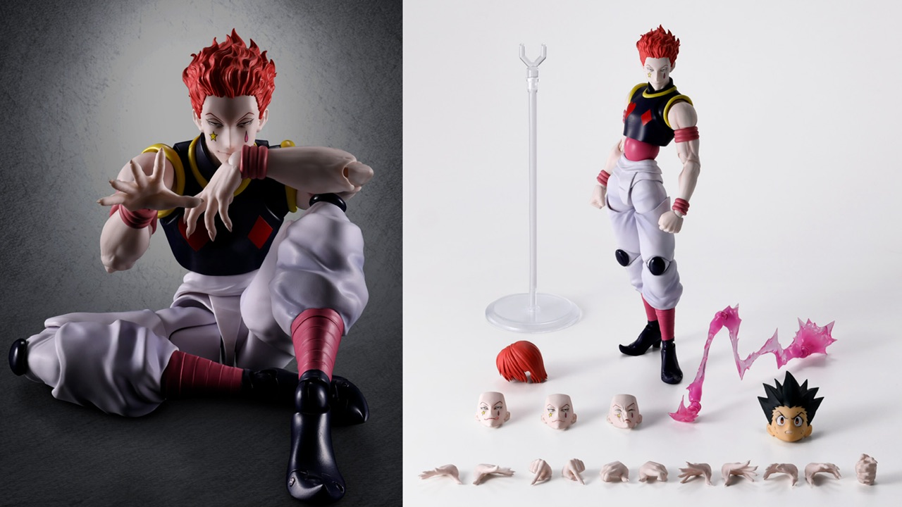 新作！「S.H.Figuarts ヒソカ」が一般販売で予約開始！『HUNTER×HUNTER