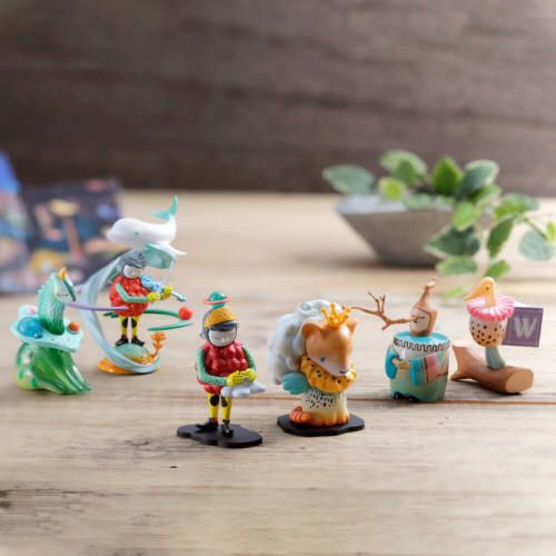 Zu&Pi (ズーアンドパイ) フィギュアコレクションVol.1 (1BOX6個入り