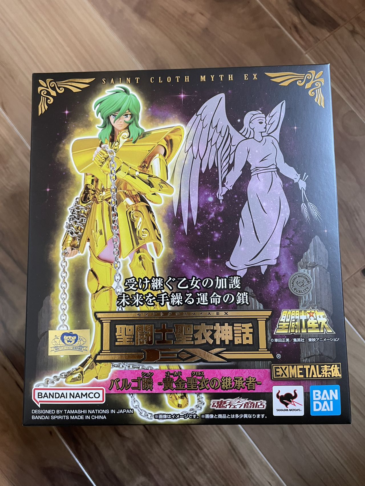 Saint Seiya Myth Cloth EX Virgo Shun Inheritor of Gold Cloth