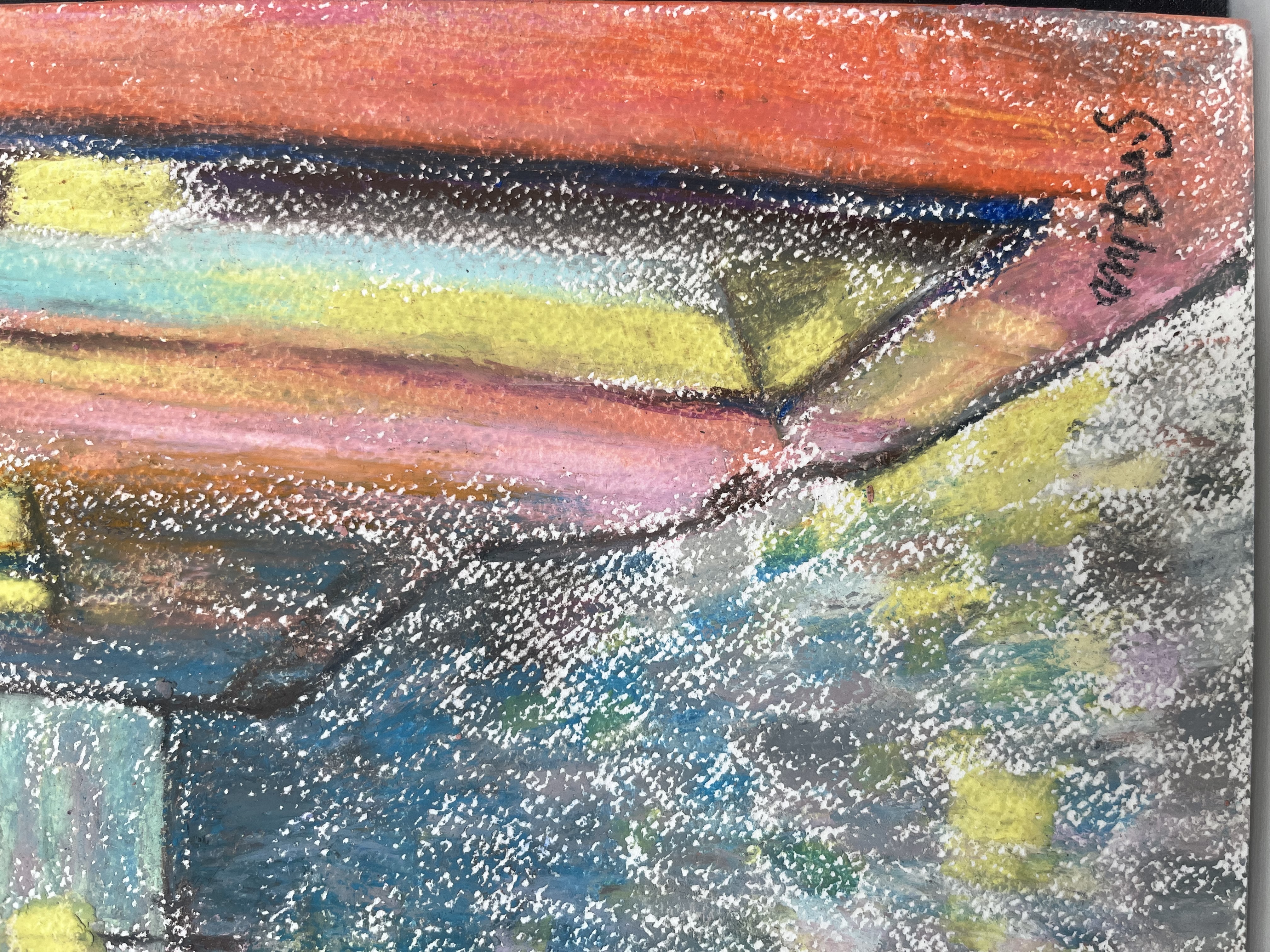 海の見える街 by Mitsuho Sugawara - 絵画販売・購入・レンタル