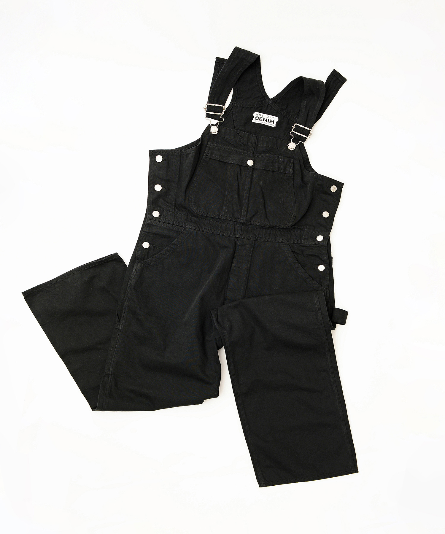 BIG DENIM OVER-ALL（BLACK）｜HOLIDAY（ホリデイ）OFFICIAL ONLINE