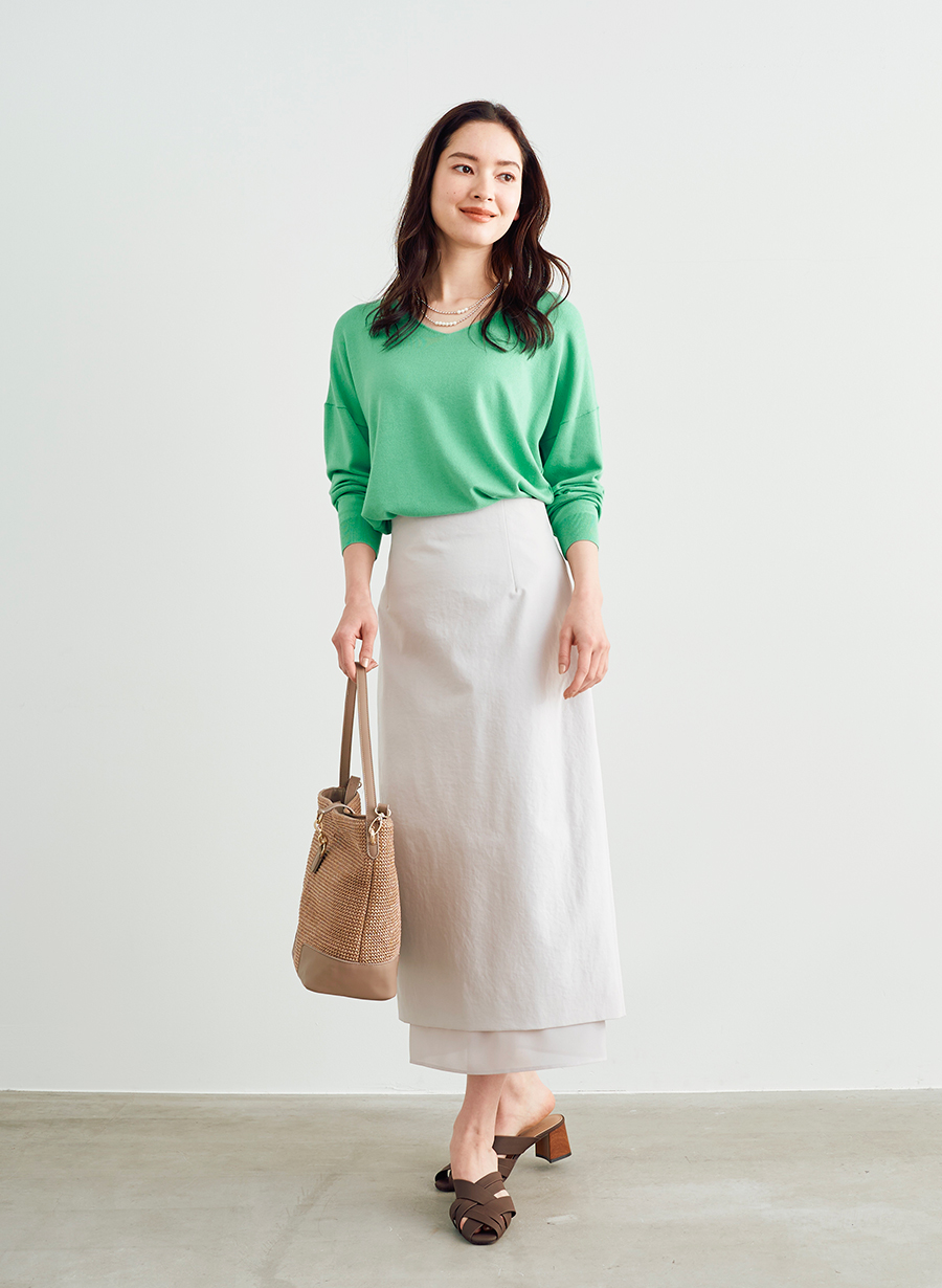 シアーアクセントタイトスカート｜LOUNIE（ルーニィ）公式サイト／公式