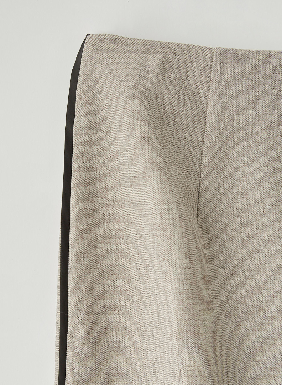 ラインアクセントタイトスカート/セットアップ可｜LOUNIE（ルーニィ