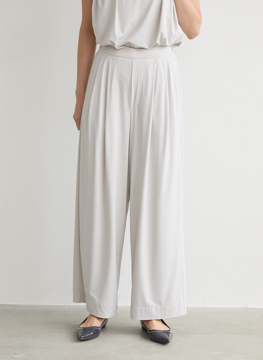 ICE JERSEY ワイドパンツ /セットアップ可｜LOUNIE（ルーニィ）公式