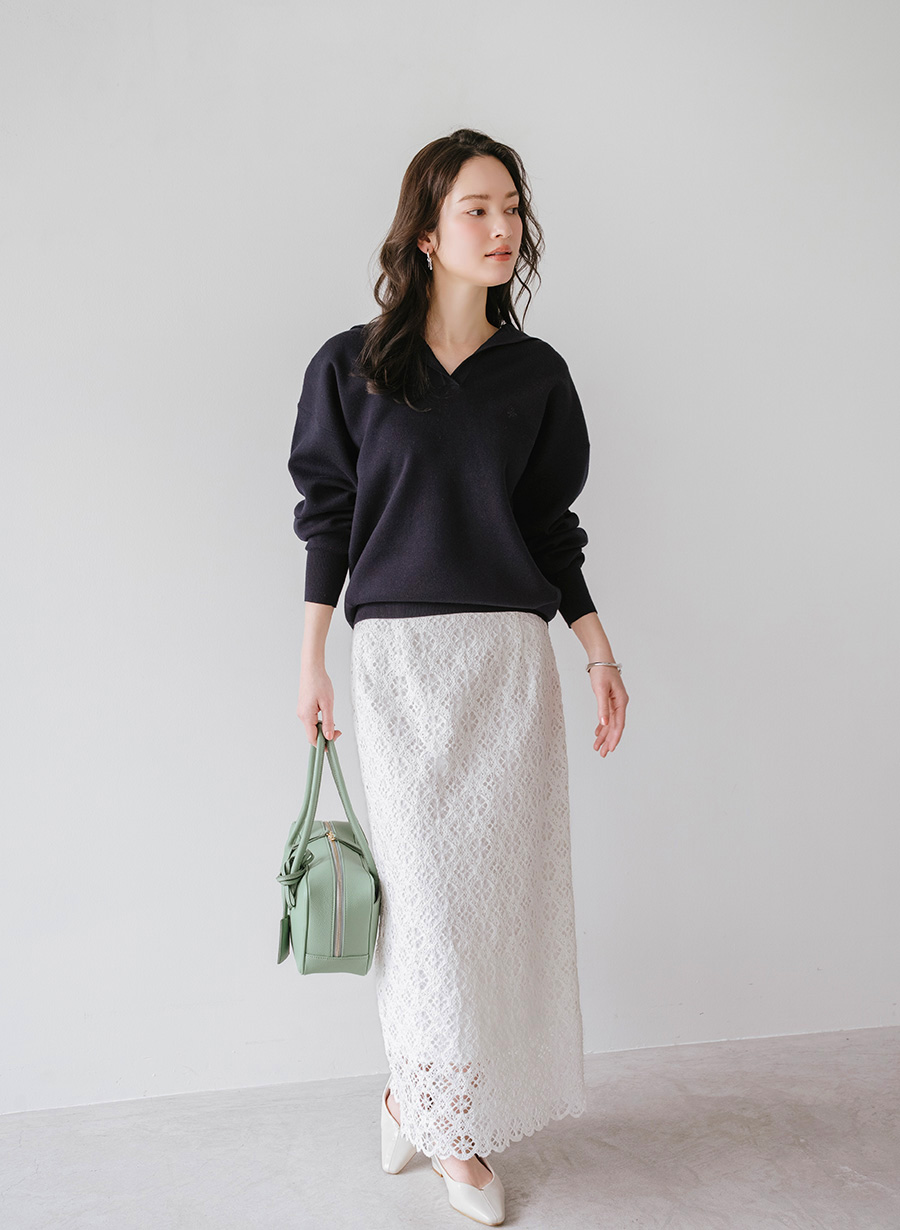 レースナロースカート｜LOUNIE（ルーニィ）公式サイト／公式オンライン