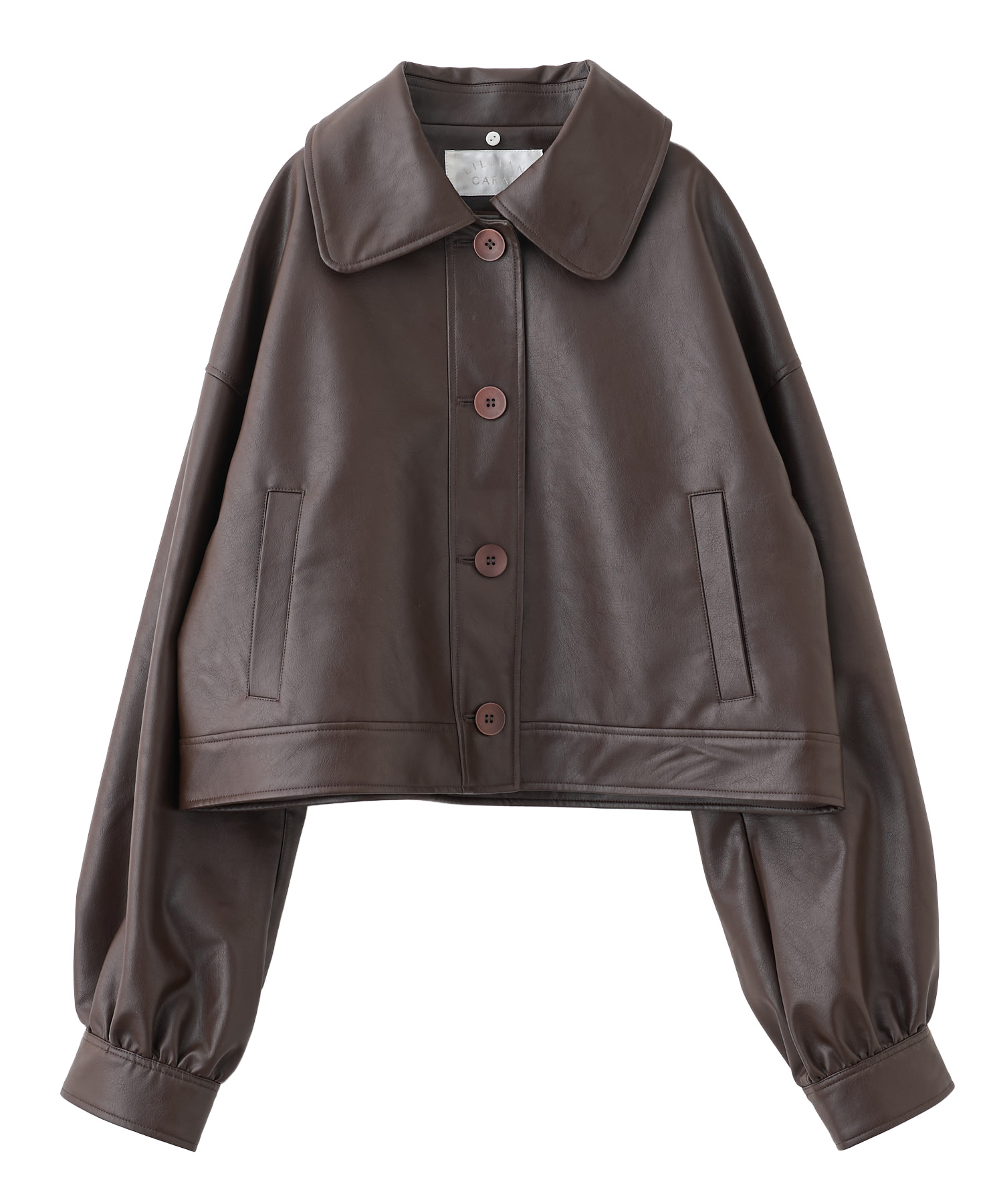 ボアカラーレザーブルゾン｜PETAL ONLINE（ペタルオンライン）