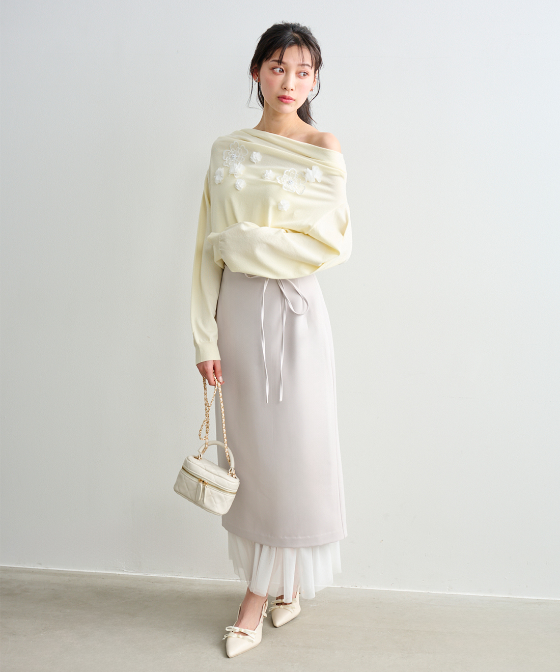 ヘムチュールタイトスカート｜PETAL ONLINE（ペタルオンライン）