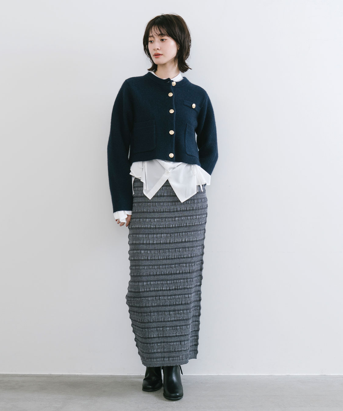 リボンスリーブドロストシャツブラウス｜PETAL ONLINE（ペタルオンライン）