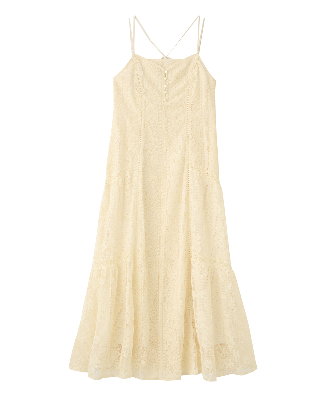 レースティアードキャミワンピース｜PETAL ONLINE（ペタルオンライン）