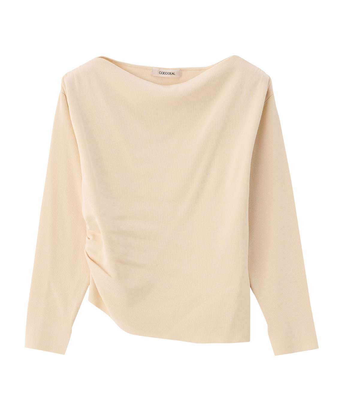 ショルダーギャザーオフショルニット｜PETAL ONLINE（ペタルオンライン）