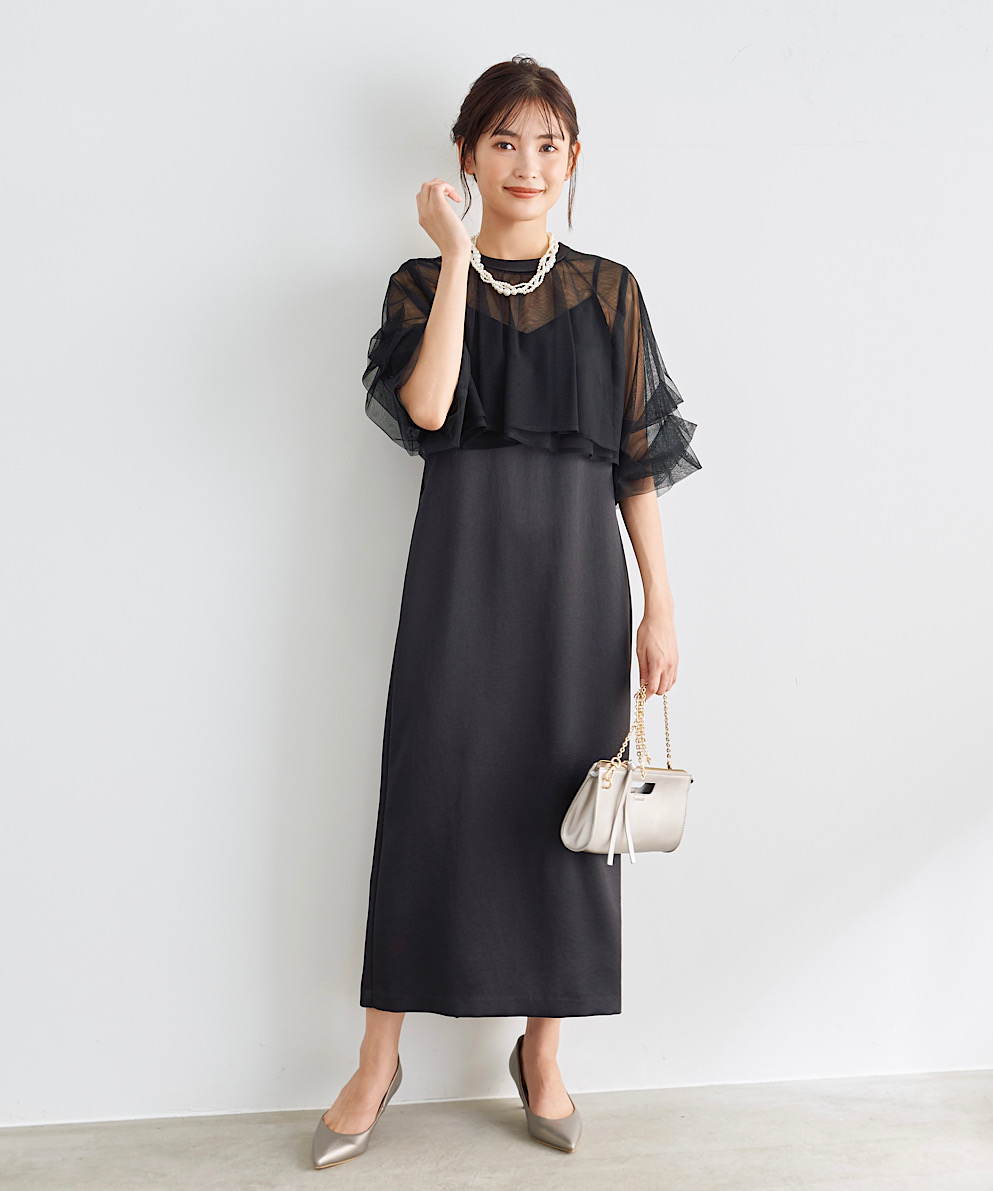 キャミワンピース＆チュールブラウスセット｜Stola.（ストラ）公式通販