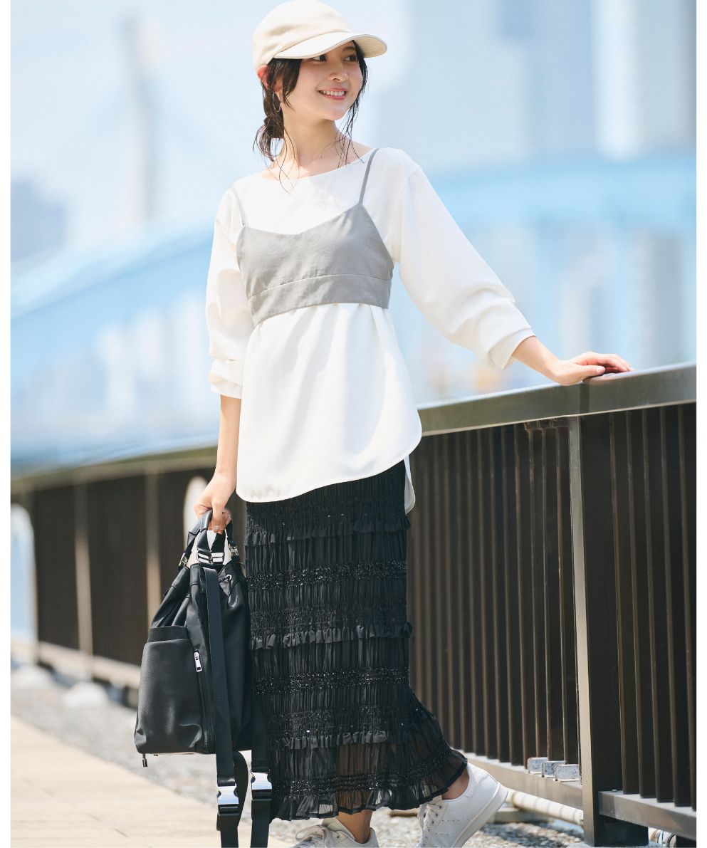 フリルティアードスカート｜Stola.（ストラ）公式通販サイト