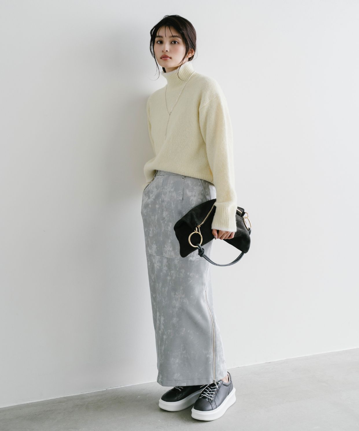 合成皮革タイトスカート｜Stola.（ストラ）公式通販サイト