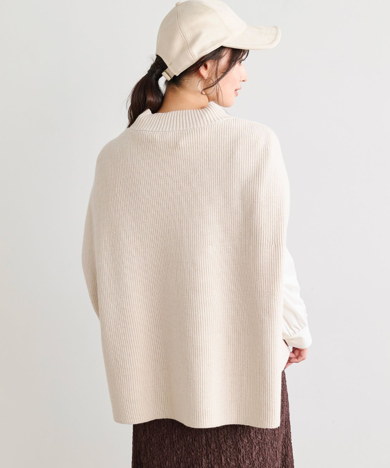 ポンチョニットプルオーバー｜Stola.（ストラ）公式通販サイト