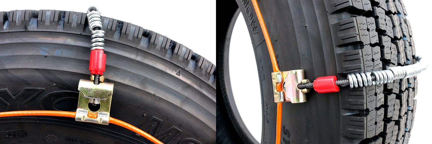 三菱製鋼 タイヤチェーン スプリングコイル式ワイヤー ケーブル