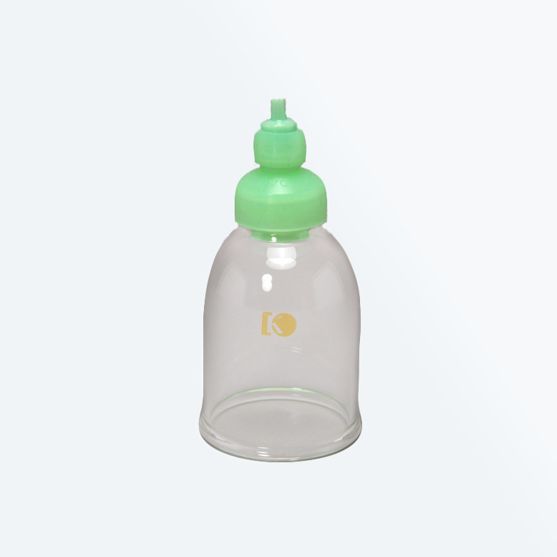 ガラスSTRカップ 吸角療法のカッピングカップ ガラス製 吸い玉 単品