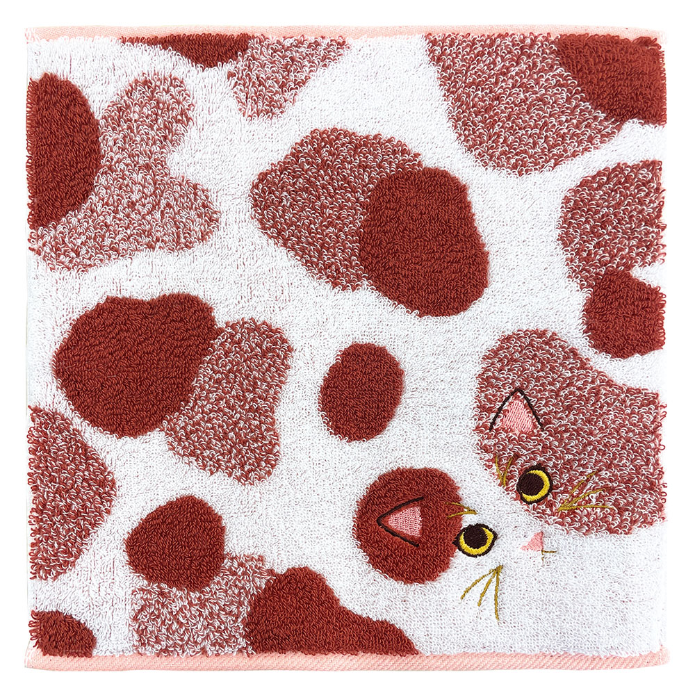 うちの子メイト ニャンコの毛並みハンカチ | ギフト・ライフスタイル