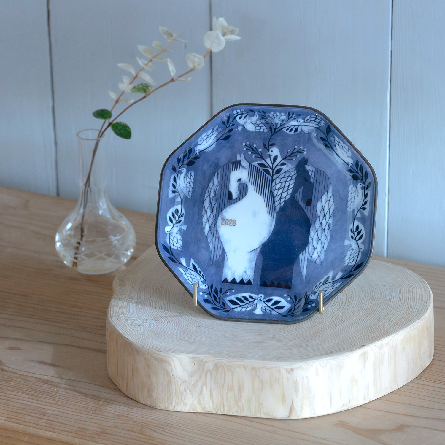 企画アイテム｜福田利之×波佐見 イヤープレート 2026年 スタンドセット