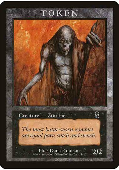 ODY)《ゾンビトークン/Zombie Token》[褒賞プログラム] | 日本最大級